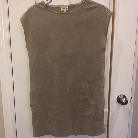 Wilfred Free suede one piece tunic - Picture 1 of 2